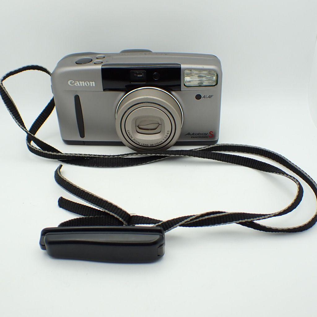 【動作確認済】Canon Autoboy S PANORAMA 新品電池付き