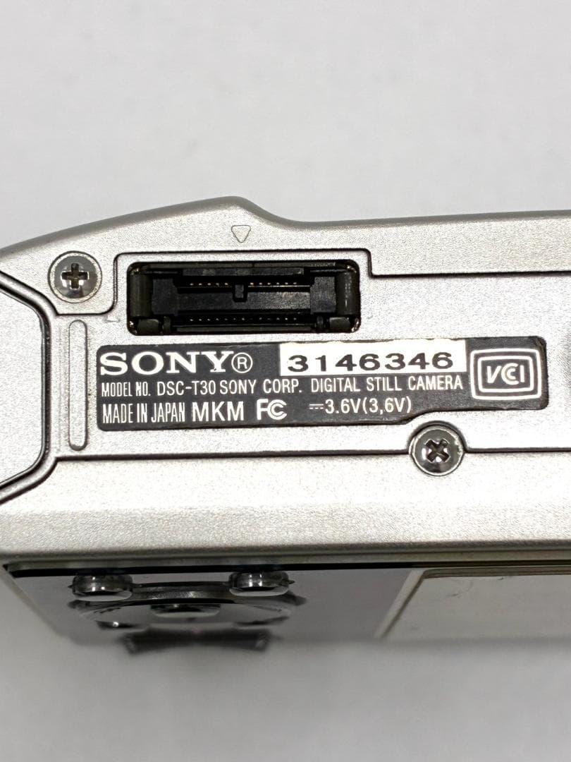 26P1-084 SONY Cyber-shot DSC-T30 ソニー カメラ
