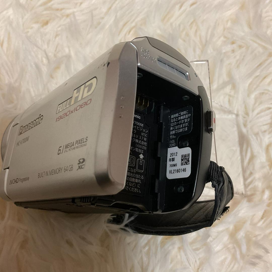 【簡易動作確認済】Panasonic HC-V700M フルHD ビデオカメラ