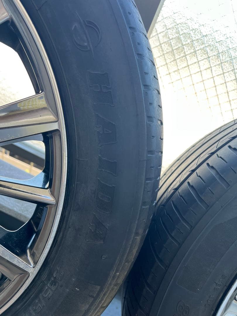 【アル/ヴェルなどに】WEDS LEONIS VX 18インチ & タイヤ4本