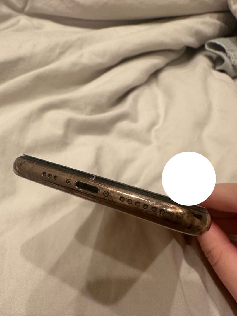 【美品】 Apple iPhone Xs 256GB ゴールド　SIMフリー