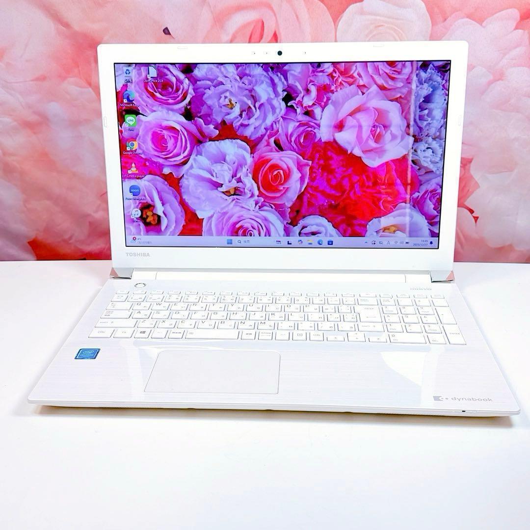 美品✨ 新品SSD✨ノートパソコン windows11✨カメラ✨オフィス 薄型