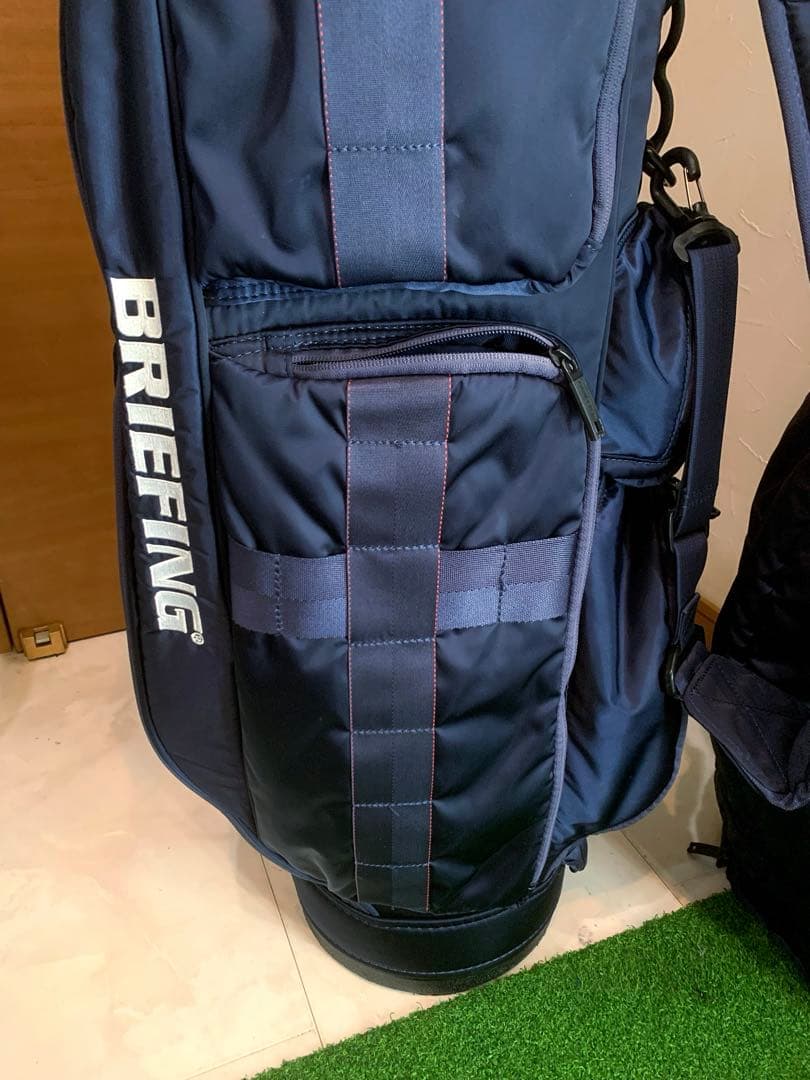 ブリーフィング　キャディバッグ　CR-6 ネイビー　軽量　カート