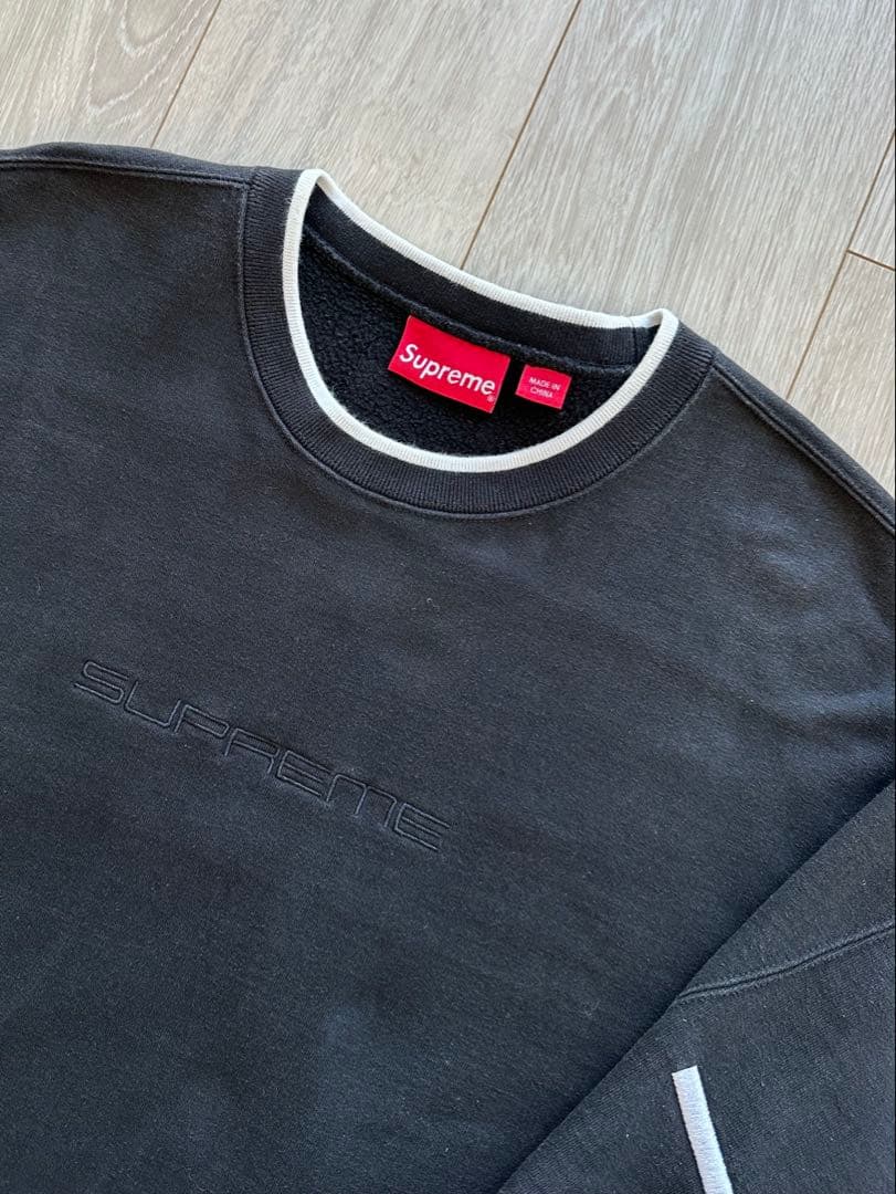 トップス 22ss Supreme Stretch Crewneck Black L
