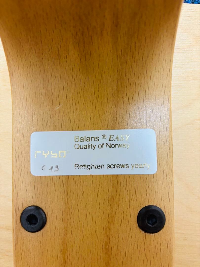 a*様 リボ社バランスイージーチェア♪姿勢矯正♪姿勢♪RYBO♪青♪ブルー♪紺♪