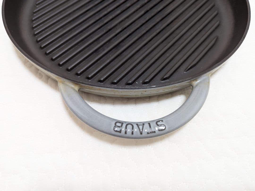 STAUBストウブピュアグリルパンスチームグリル30cmグレー