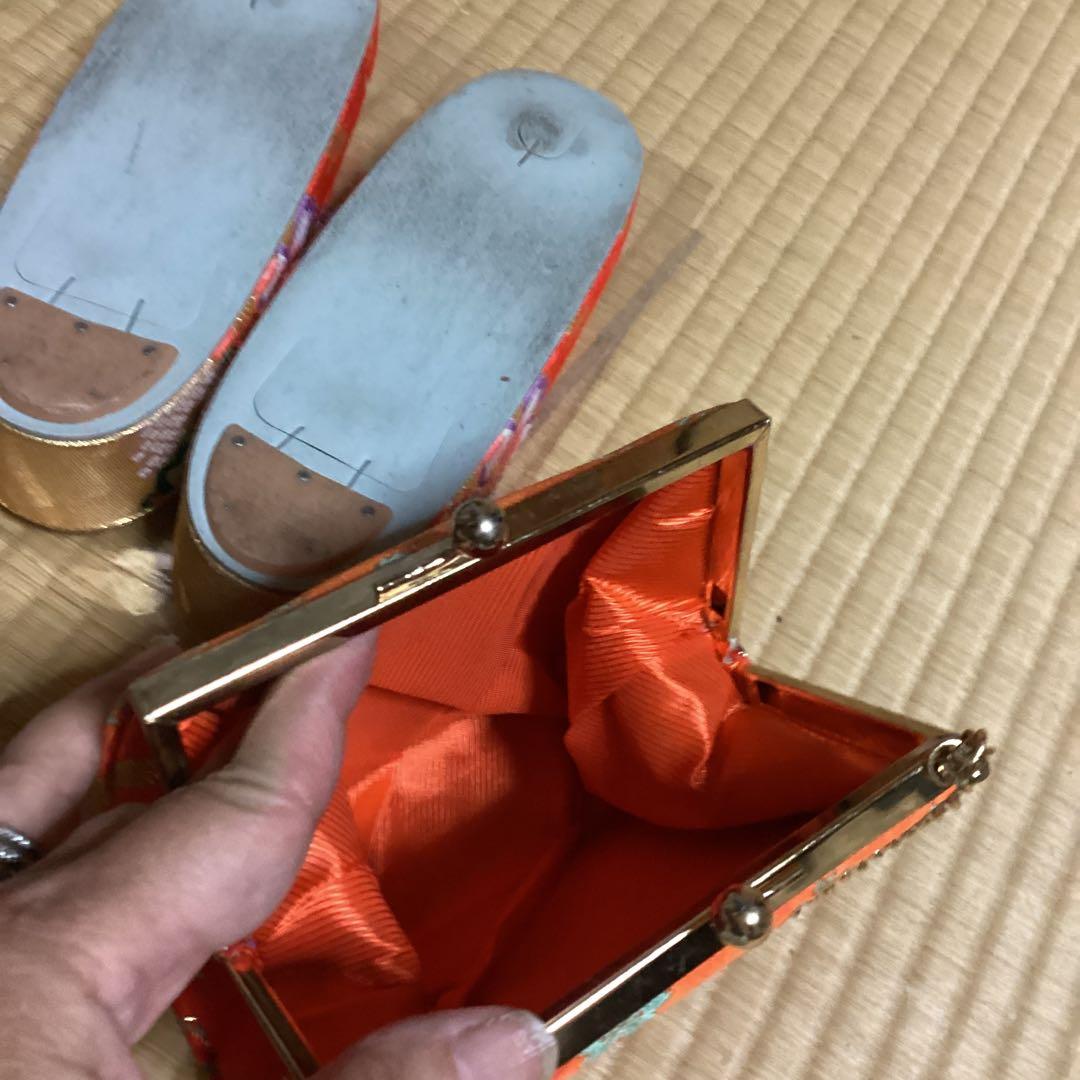 お値下げします。七五三七歳用フルセット　帯幅18センチ　草履21センチ