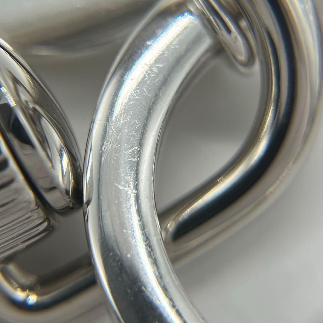 ティファニー シュプリーム リターントゥ オーバルタグ キーリング シルバー