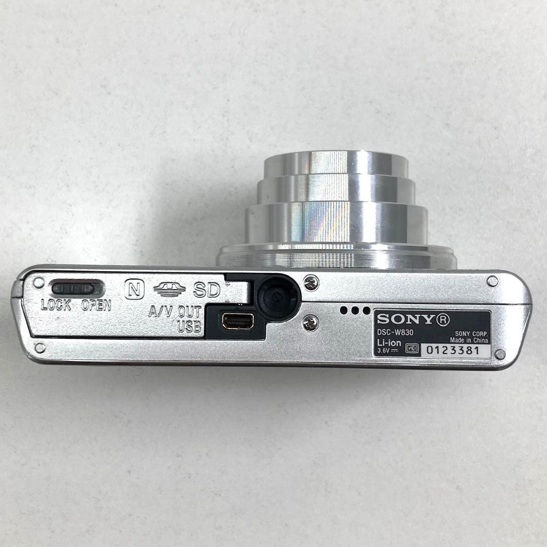 SONY　デジタルカメラ　Cyber-shot　DSC-W830　シルバー