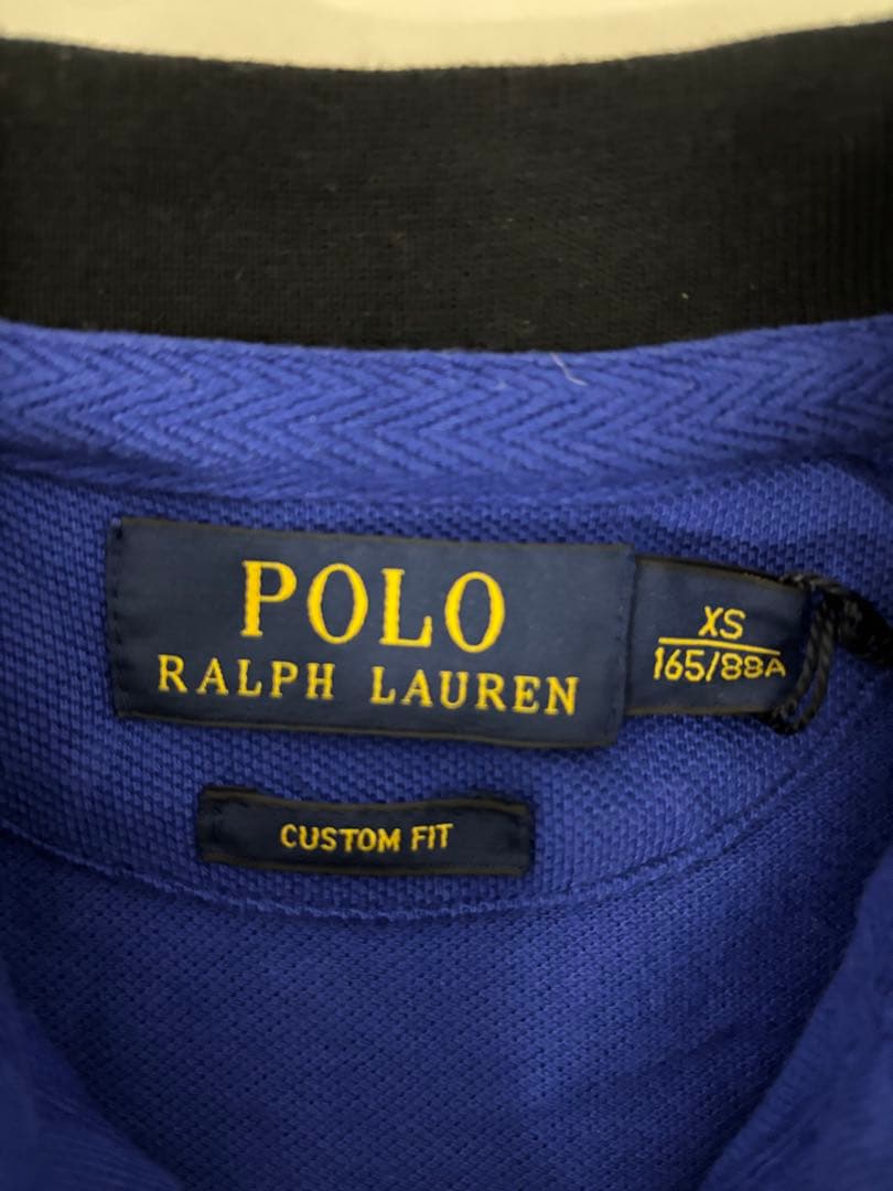 ポロラルフローレン 半袖ポロシャツ XS ビッグポニー ITALIA 刺繍入り