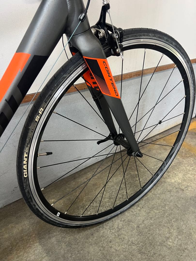 Giant Contend 1 ロードバイク グレー/オレンジ