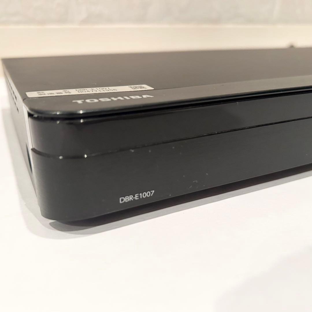 【極美品】17年製　東芝 REGZAブルーレイ 形名:DBR-E1007