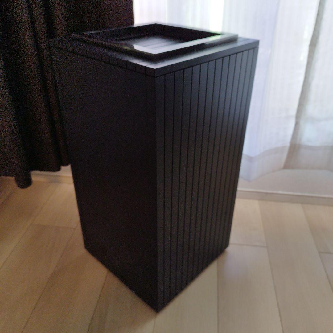 【特価】ZitA SQUARE ブラック ゴミ箱 さくらドーム【ジャンク品】