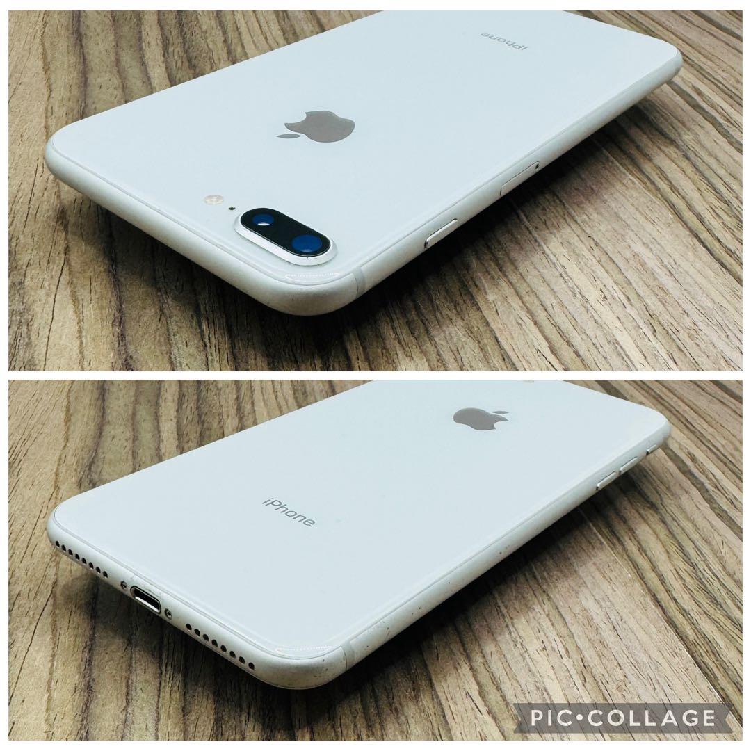 【新品バッテリー】iPhone8Plus シルバー 256GB SIMフリー