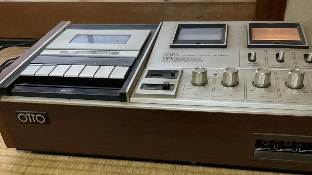 (値下げ）OTTO STEREOCASSETTEDECK カセットデッキ