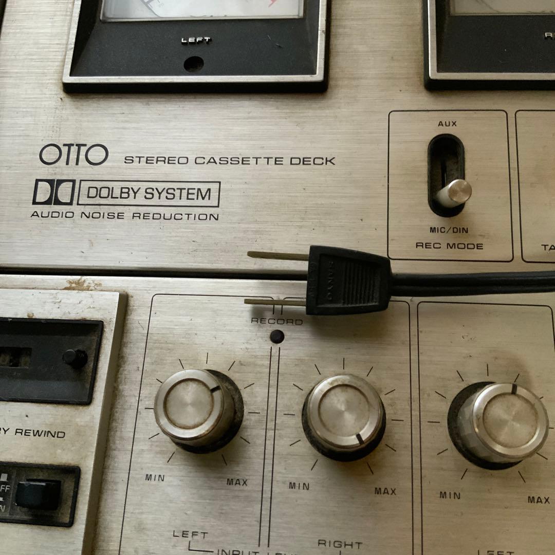 (値下げ）OTTO STEREOCASSETTEDECK カセットデッキ
