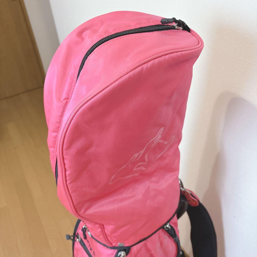 K399 パーリーゲイツ ピンクキャディバッグ