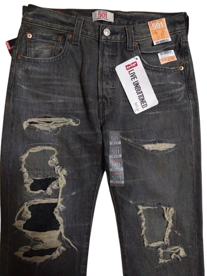 LEVI'S　501　irregular　Deadstock　W29L32