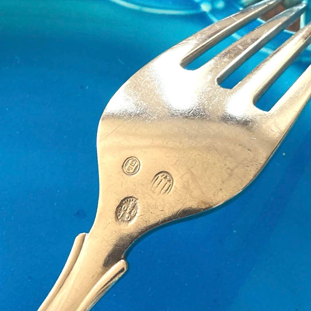ジョージジェンセン　シルバー　サラダフォーク
