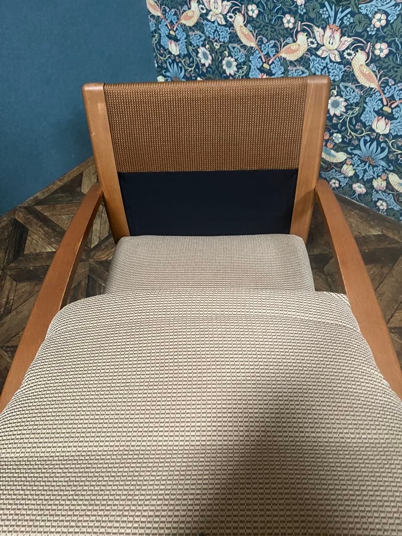 ハイバックチェアー ソファ シングル　インテリア 北欧