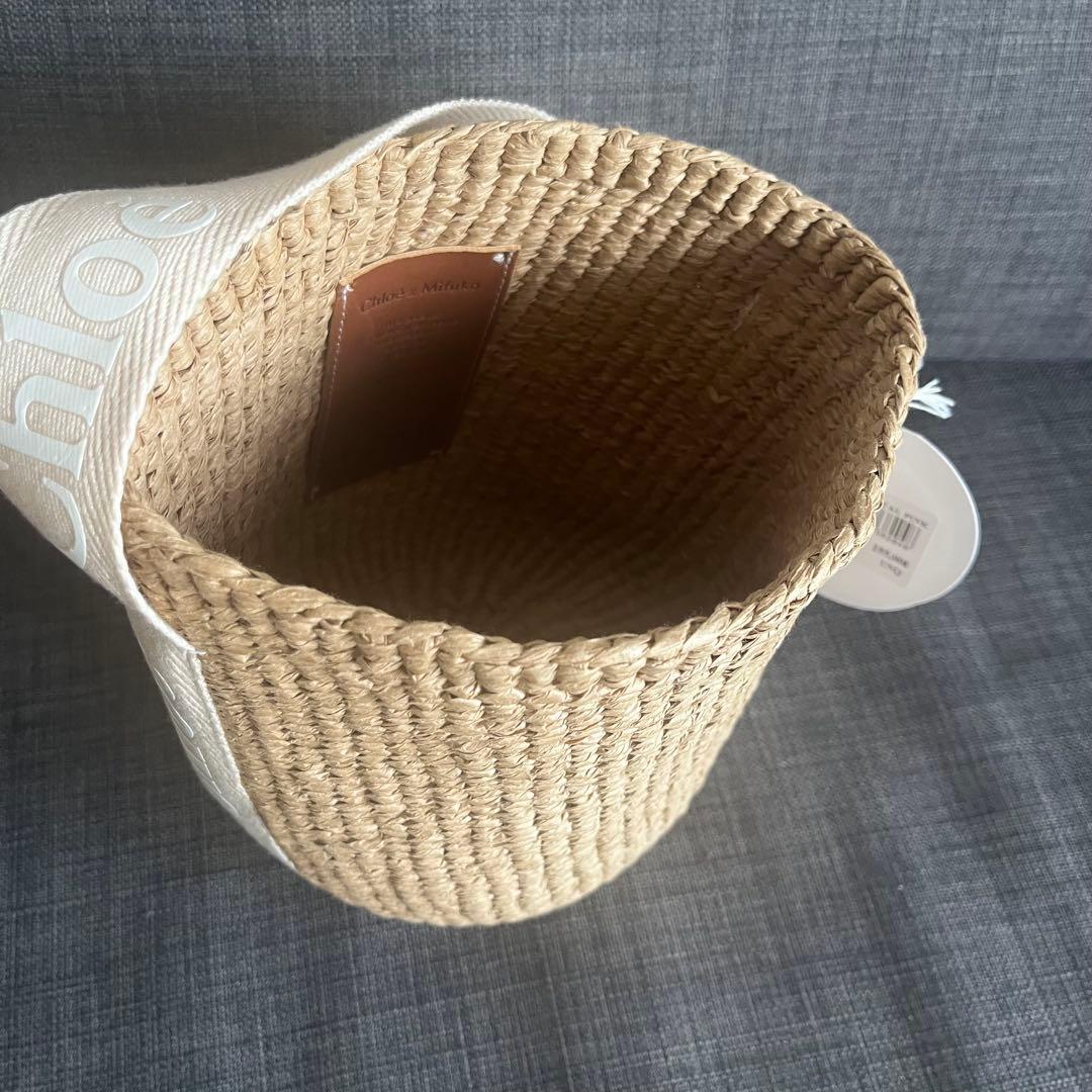 CHLOE クロエ キッズ ロゴ バスケットかごバッグ