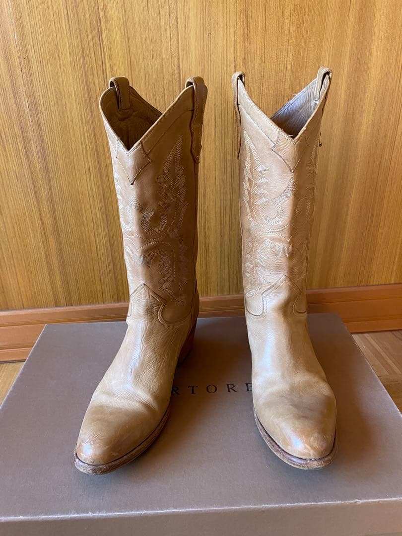 SARTORE ウエスタンブーツ 39 DEUXIEME CLASSE