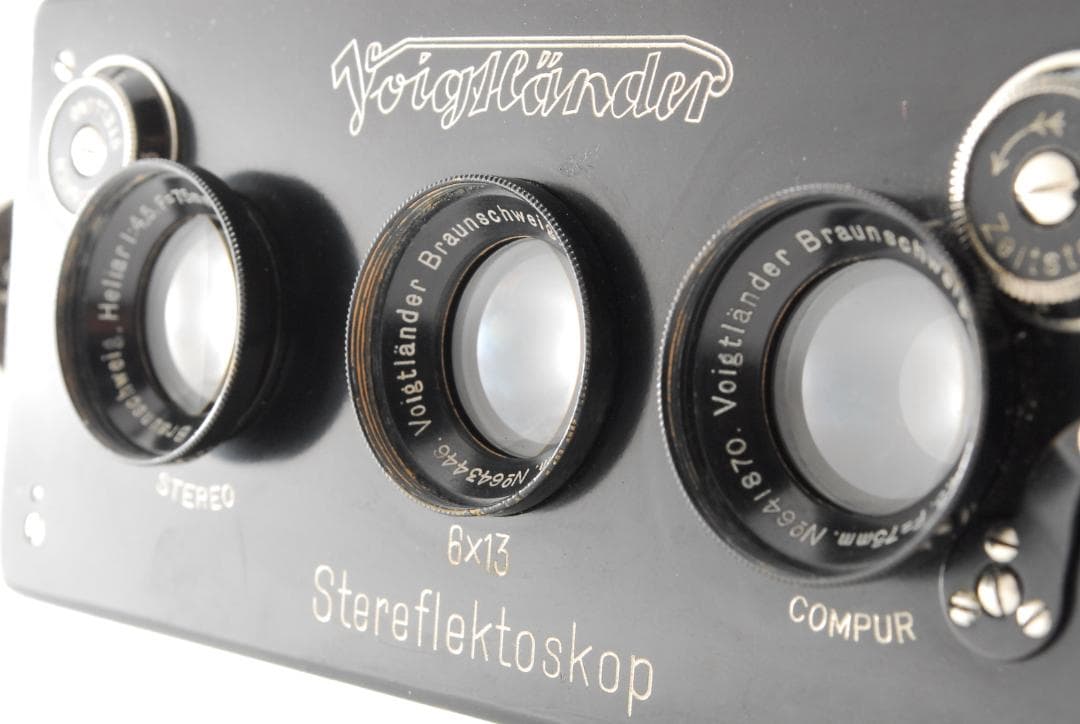フィルムカメラ Voigtlander Stereflektoskop 75mm f4.5