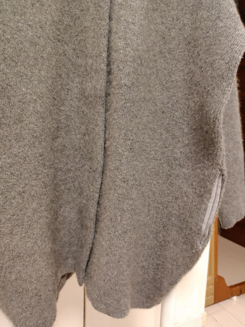 ELENDEEKエレンディーク ラクーンカーディガン 01サイズ グレー