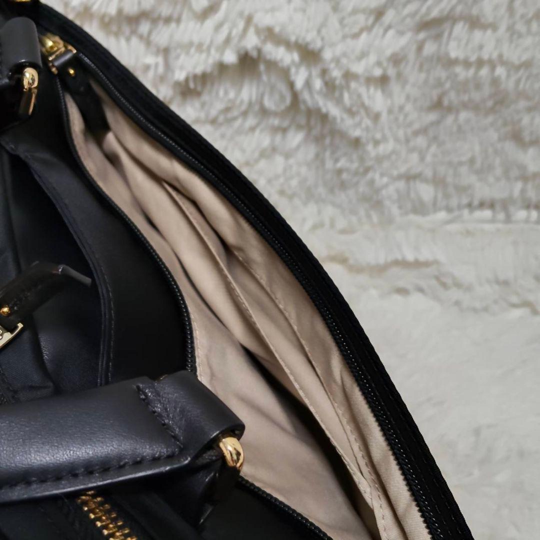 トゥミ ブリーフケース ビジネスレザー ナイロン ブラック 極美品