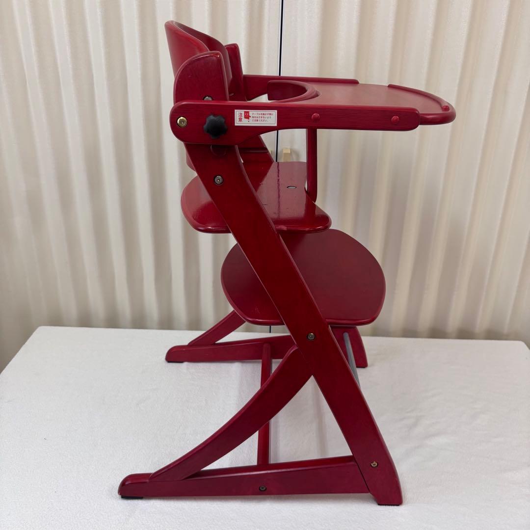 ☆除菌清掃済☆　☆綺麗☆　大和屋　すくすくチェア　イーネヌ　テーブル＆ガード付