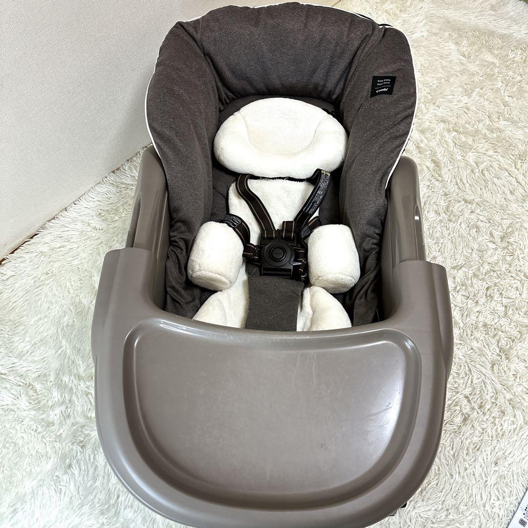 コンビ ネムリラAT BEDi 電動ハイローチェア ベビーラック ブラウン