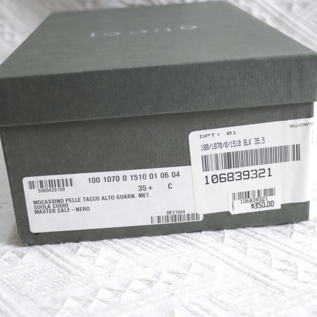 美品！GUCCI　レザーシューズ　パンプス　ローファー　ヒール　箱付き　23.5