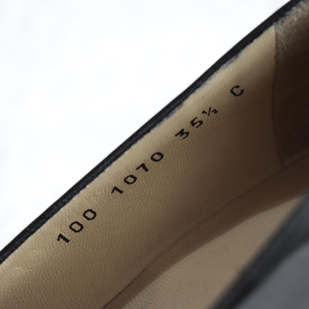 美品！GUCCI　レザーシューズ　パンプス　ローファー　ヒール　箱付き　23.5