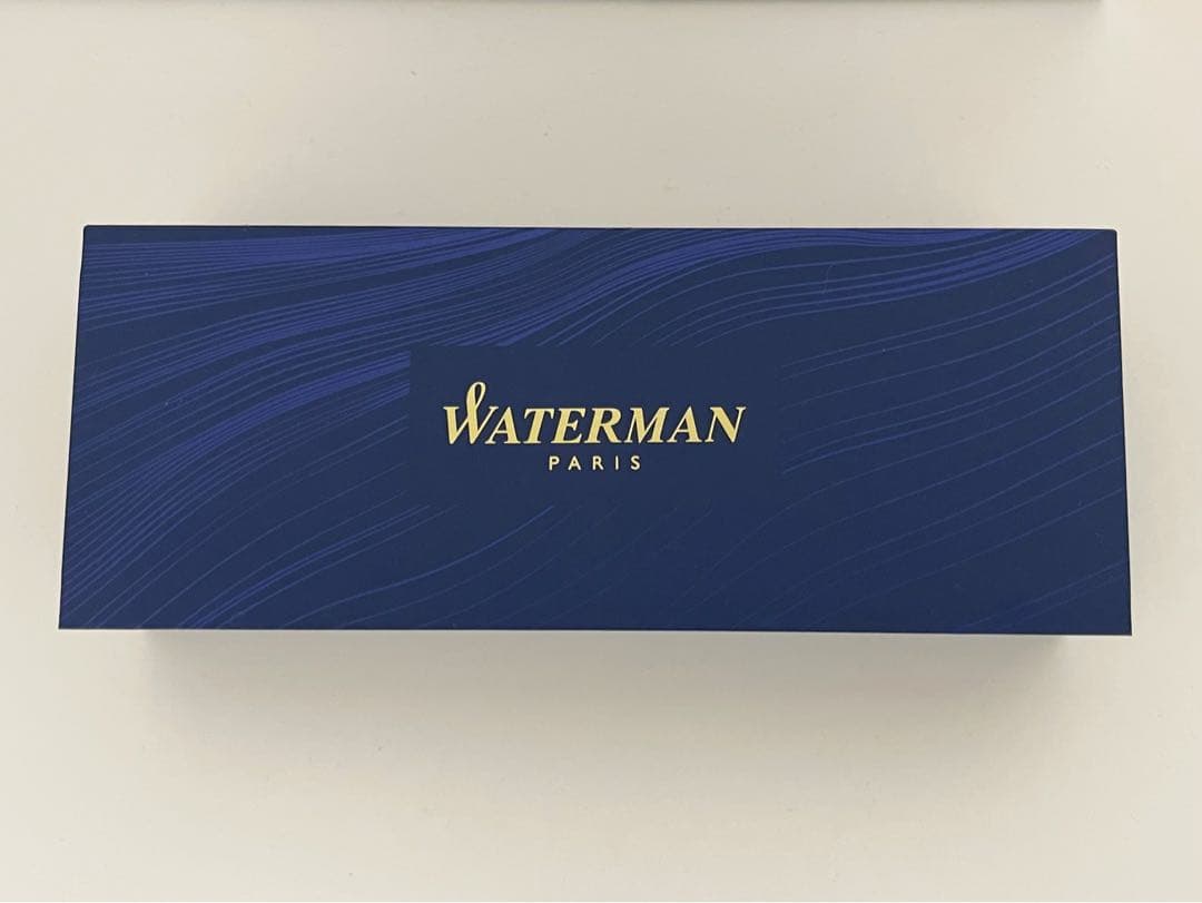 (くわっちょ)Waterman paris ボールペン 黒 メタル