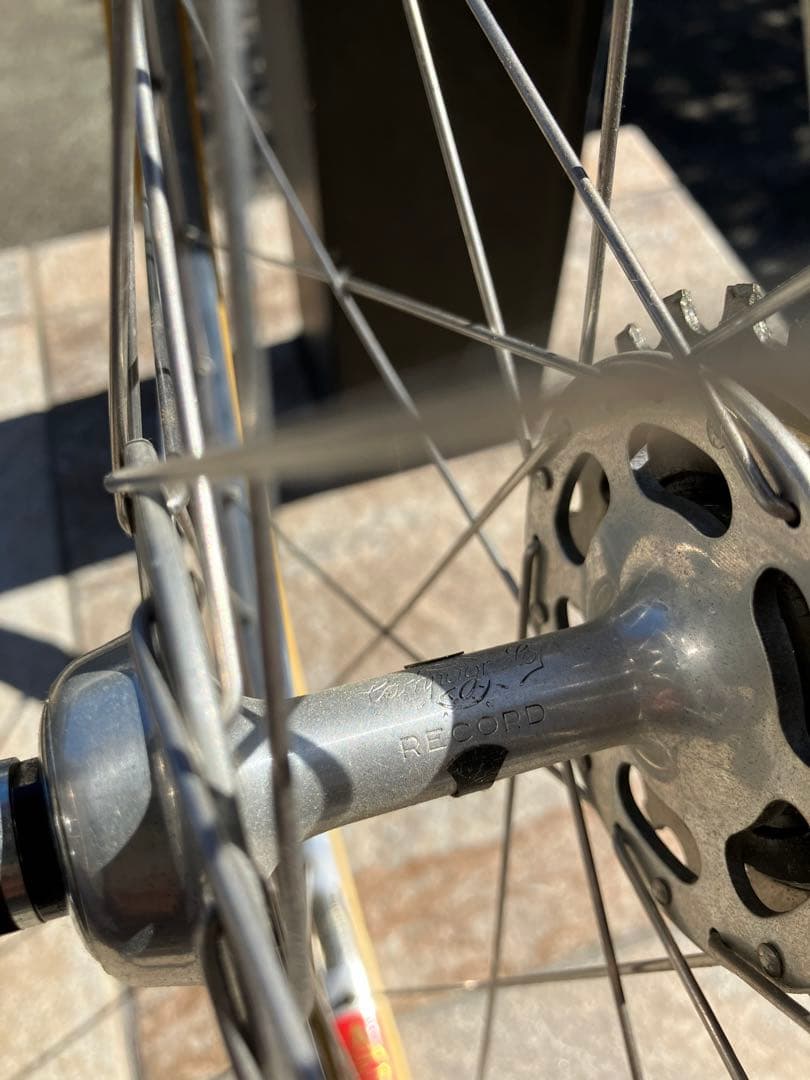 CAMPAGNOLO RECORD ラージフランジ 36H × MAVIC リム