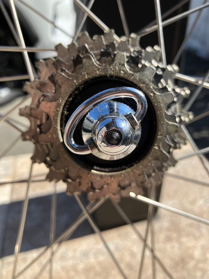 CAMPAGNOLO RECORD ラージフランジ 36H × MAVIC リム