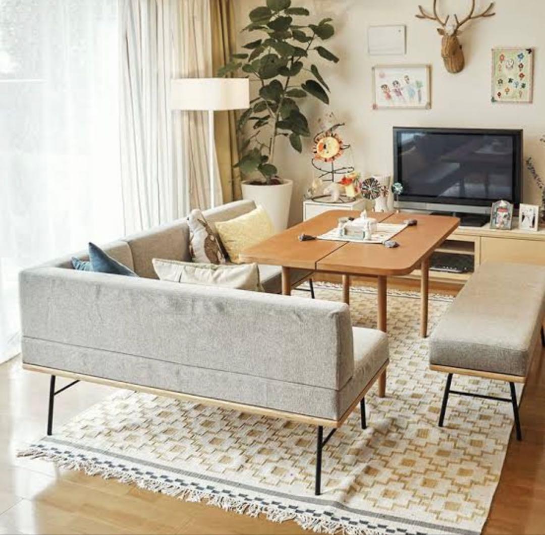 鹿 ラタン編み壁掛けライト ハンティングトロフィー 北欧風 インテリア