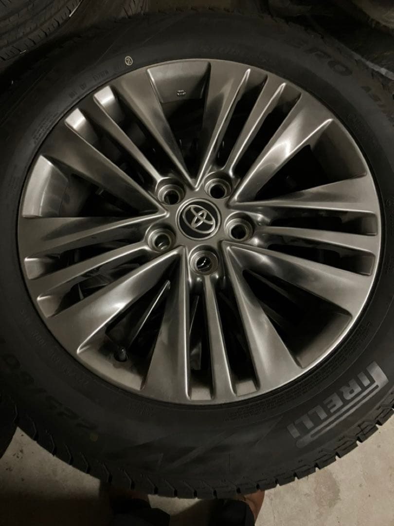 トヨタ ヴェルファイヤー アルファード 40 スタッドレス 18インチ 純正