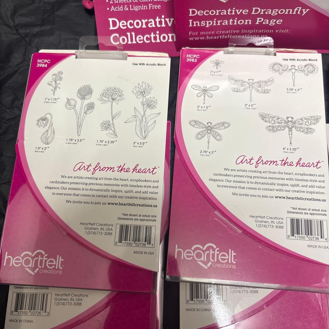 HC-3 Heartfelt Decorative Dragonfly セット