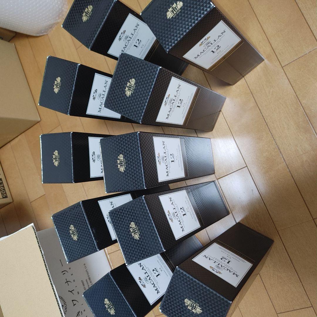 ザ・マッカラン12年　シェリーオークカスク　10本セット