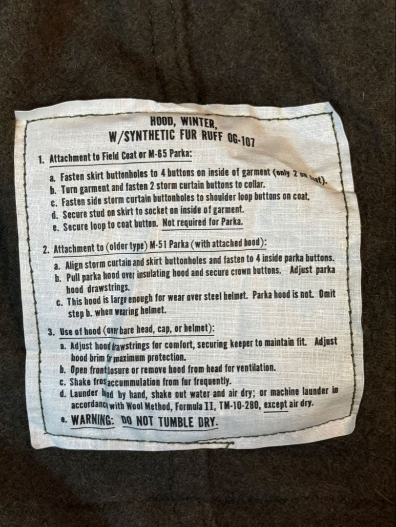NOSデッドストック 80s 米軍実物 M-65 モッズコート Mサイズ