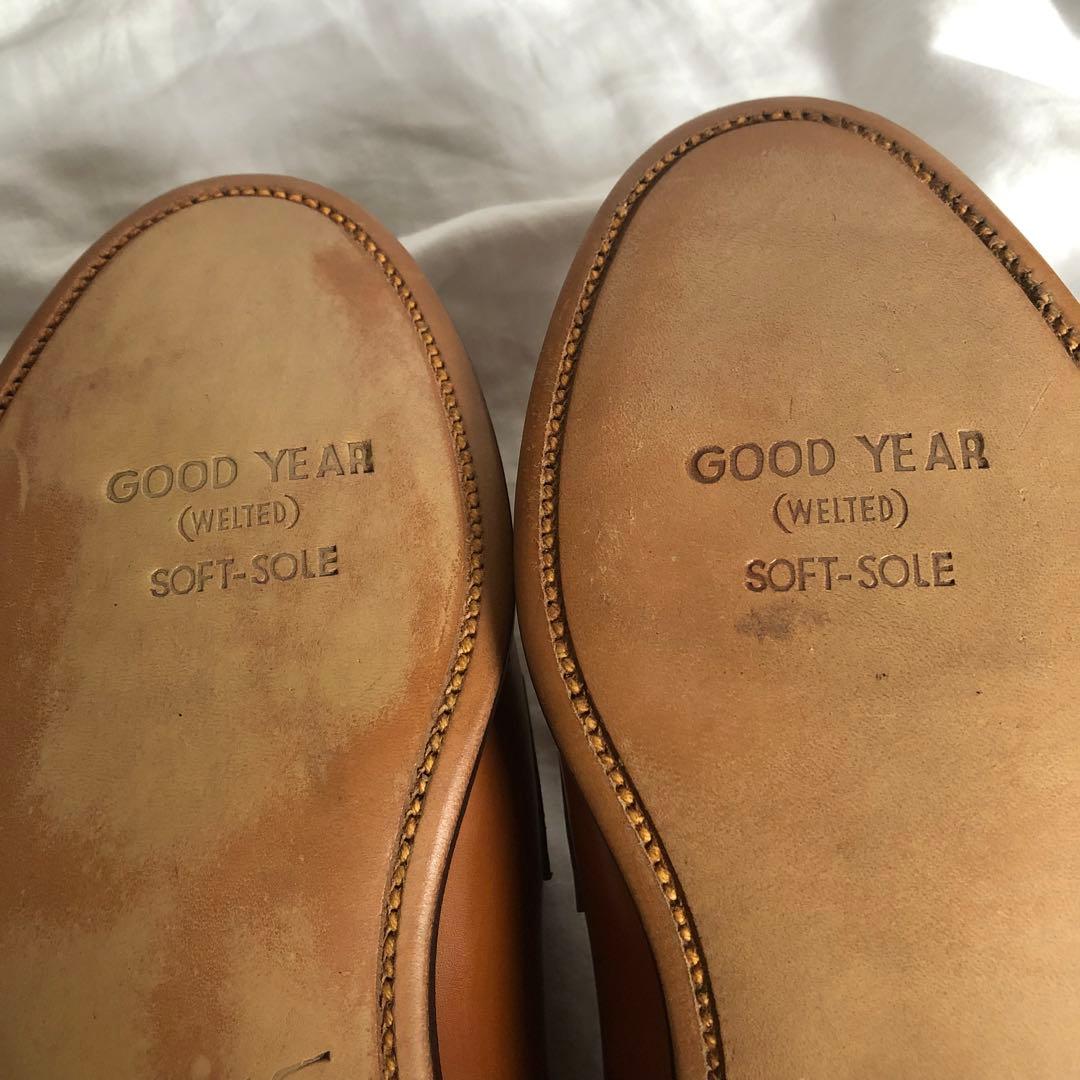 KISSA キサ　高田喜左　本革　レザー ローファー