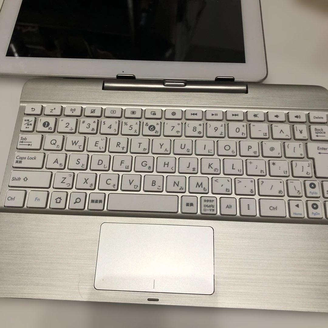 ASUS タブレット/ノートPC 2-in-1 ホワイト