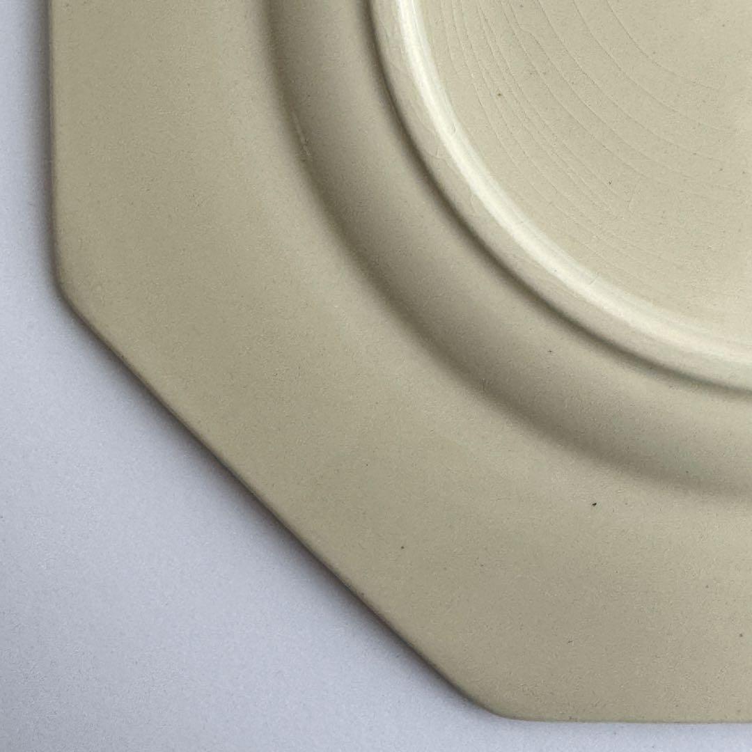 フランスアンティーク　サルグミンヌ　オクトゴナル　デザートプレート