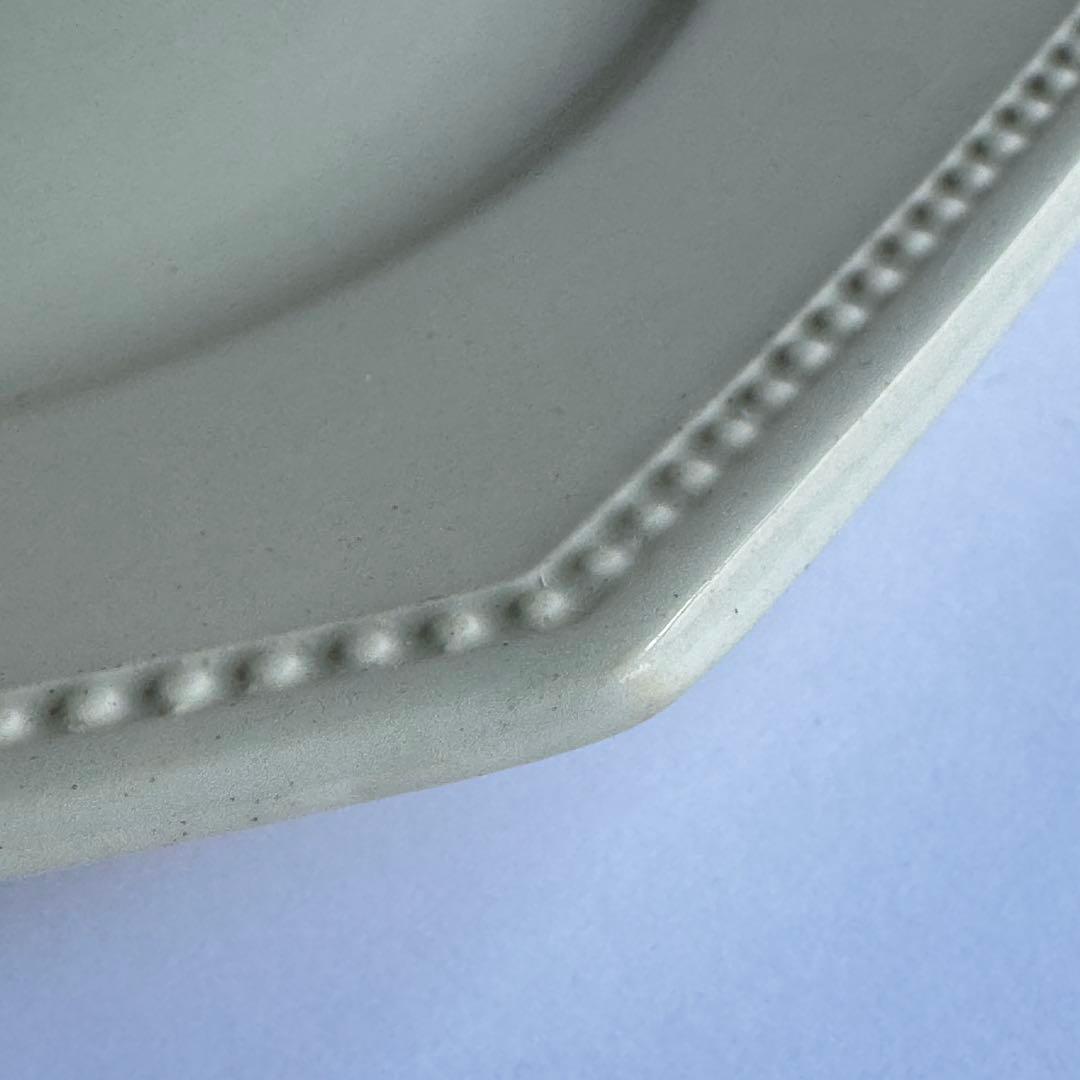 フランスアンティーク　サルグミンヌ　オクトゴナル　デザートプレート