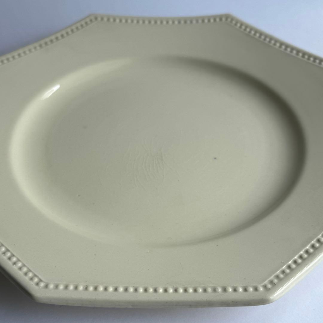 フランスアンティーク　サルグミンヌ　オクトゴナル　デザートプレート