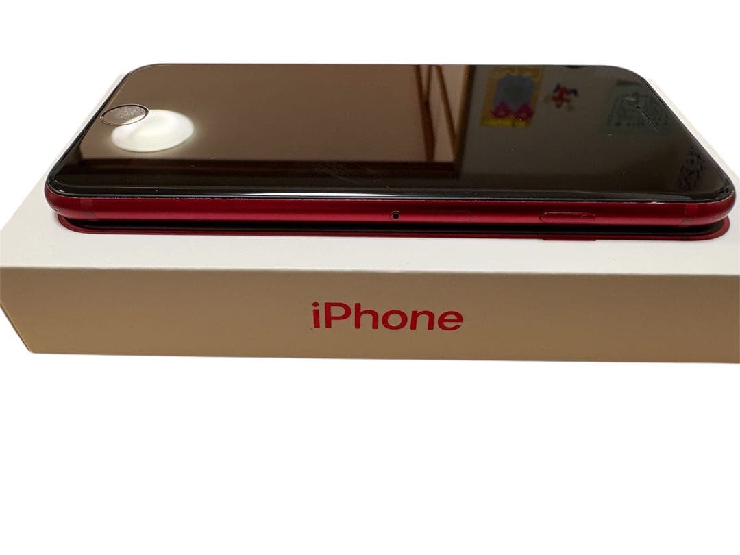 Apple iPhone SE (第3世代) レッド 本体 スマホカバー付き