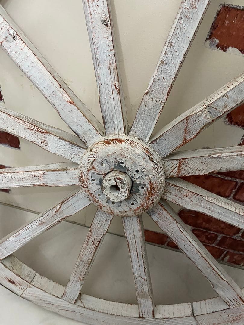 木製車輪　アンティーク　ガーデンホイール　車輪　70cm