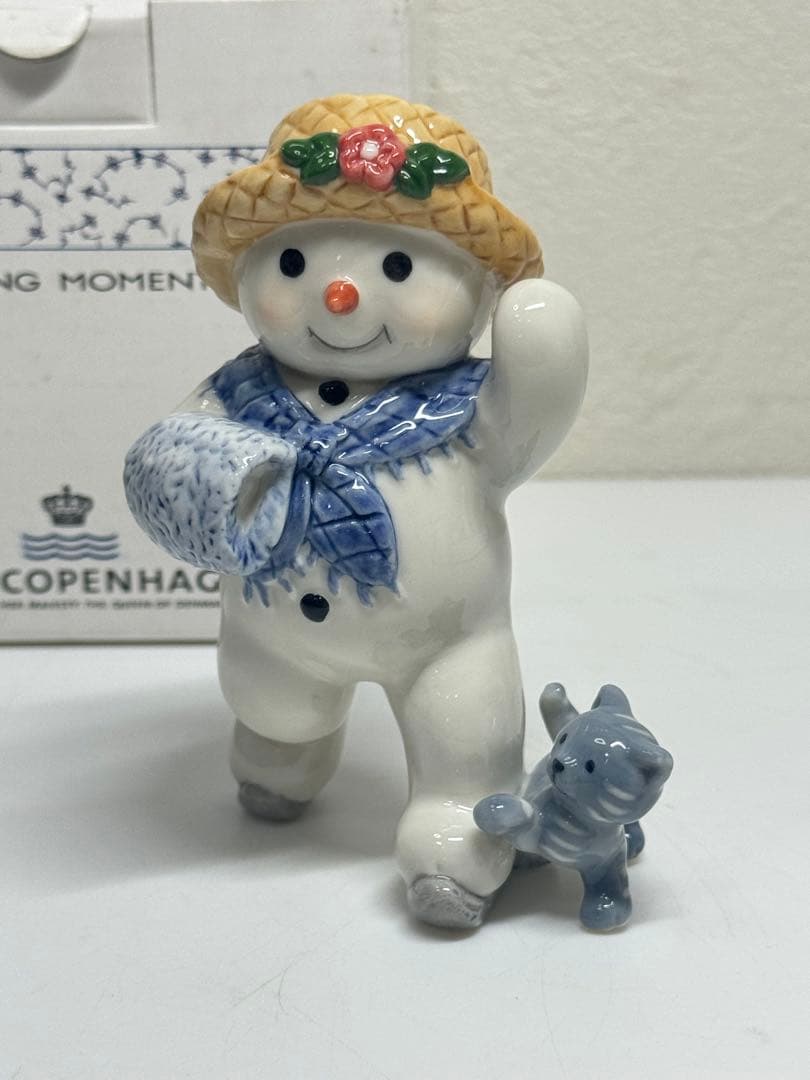 ロイヤルコペンハーゲン 2006年 スノーマン フィギュリン お母さん