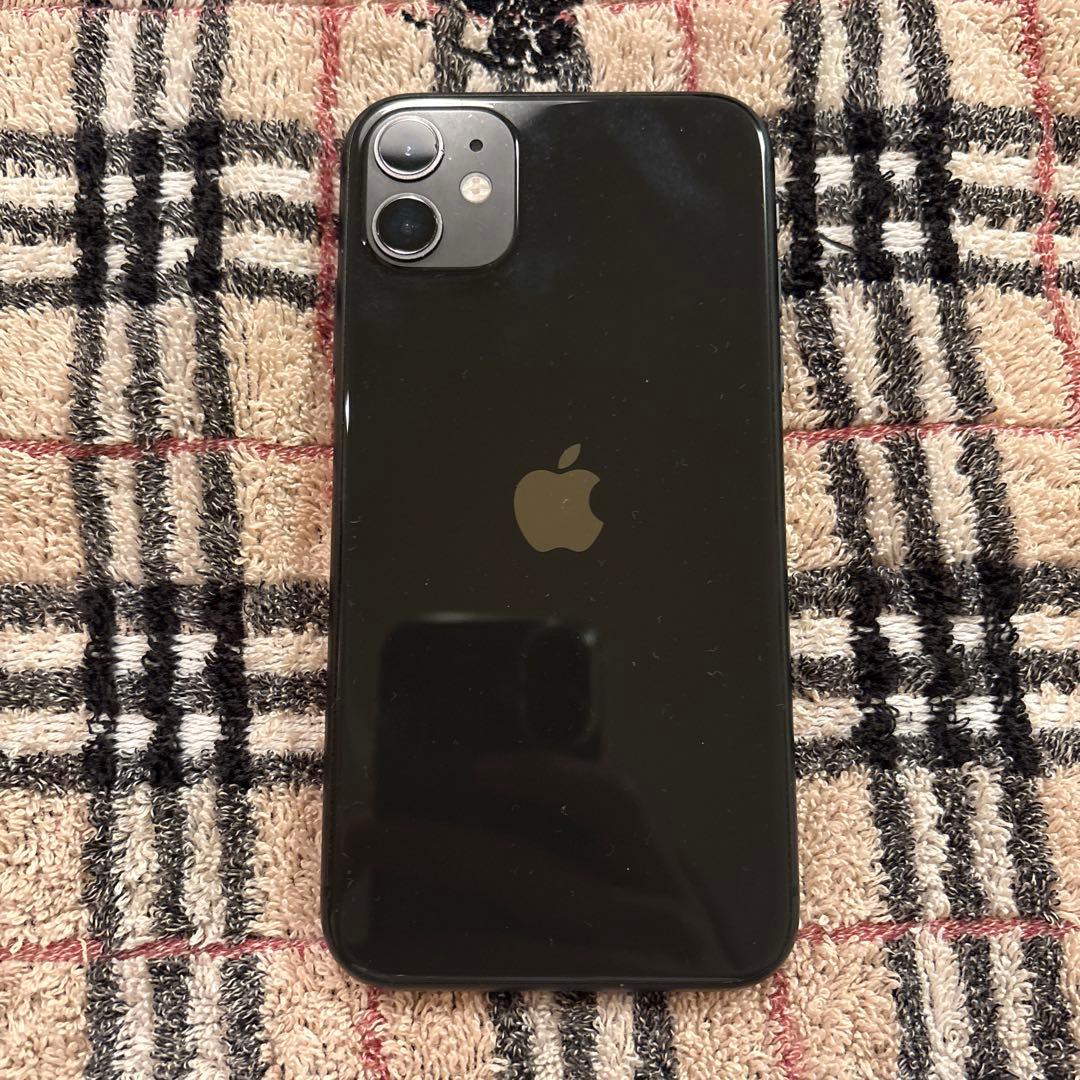 iPhone 11 ブラック 64GB simフリー
